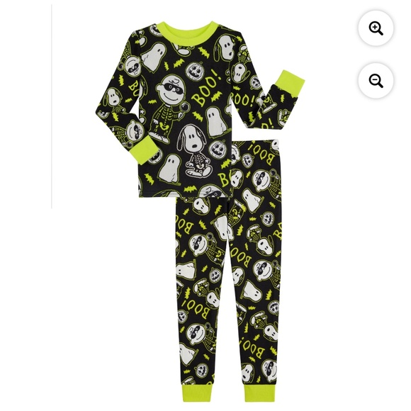 Other - Peanut’s Kids Halloween Unisex 2 PC Pajama Set Size 6